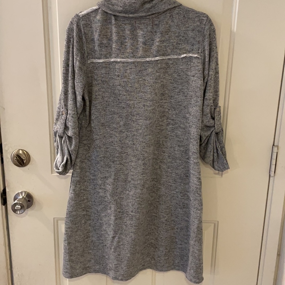 Max Edition Gray Cotton Dress w/ Pockets! - Picture 7 of 10